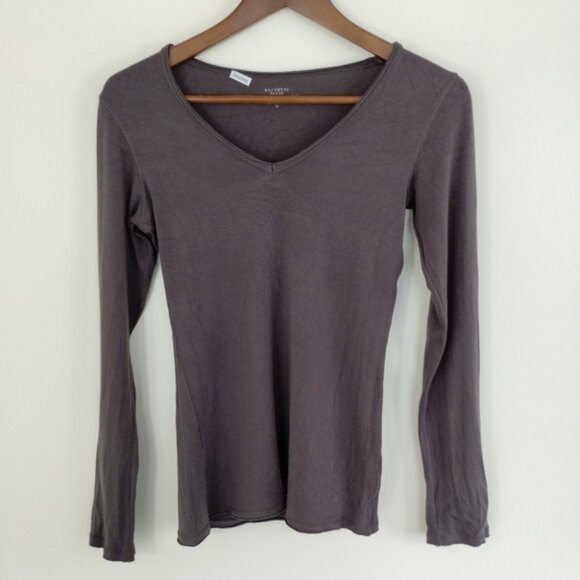 Majestic Tops - Majestic Paris V Neck Top Size 2